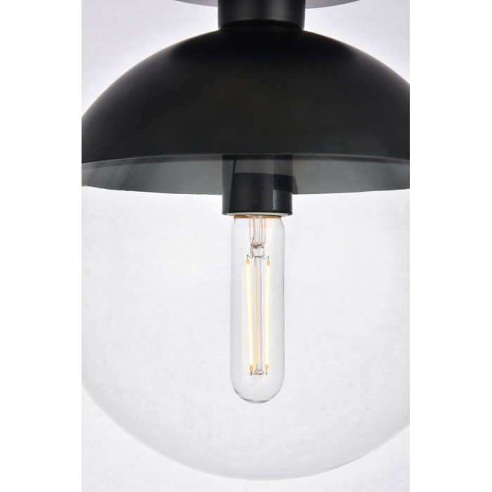 Mercury Row® Yearby Glass Semi Flush Mount & Reviews Wayfair
